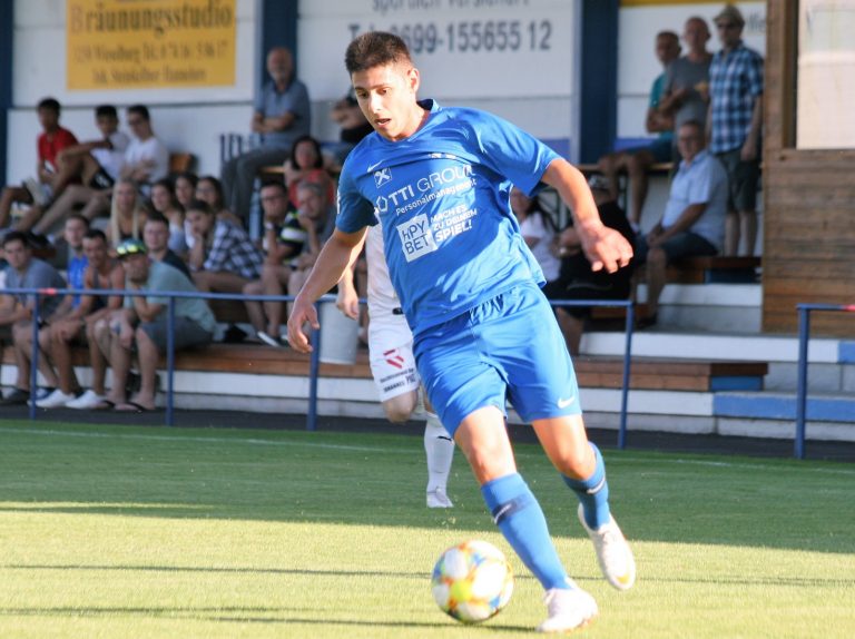 Neuzugang Jasmin Fejzic erzielte das 1:0 (9.)